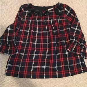 Crewcuts NWT top size 4 $55 metallic thread